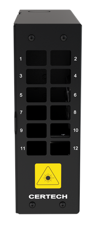 24 Core Fibre DIN Mount Enclosure