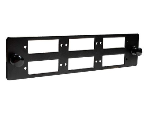 SC Duplex 12 Port Plate for FIBSTRAY, FEWDIN24C, FEW24C, FEW48C