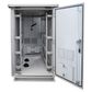 CERTECH 24RU 800mm Deep Outdoor Freestanding Cabinet w/ Front & Rear Doors. IP45 Rated. Colour: Grey