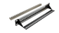 CERTECH 24 Port 1RU Cat6A UTP Patch Panel, Complete with 24 x Cat6A Keystone Jacks