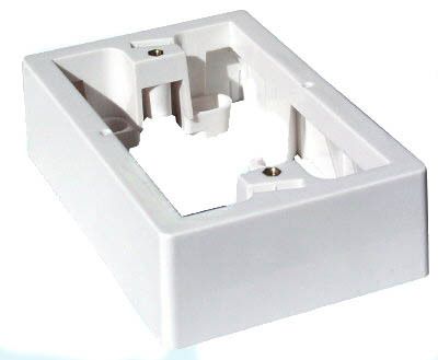 CERTECH Wall Plate Surface Mounting Block, 18mm