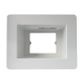 CERTECH Recessed Wall Box with 1x Australian Style Outlet, 1x Brush Cover and 1x GPO Slot