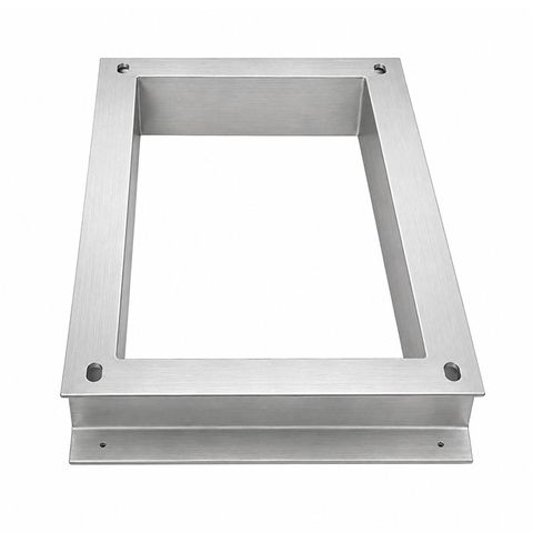 CERTECH Plinth for 400mm Deep Stainless Steel Outdoor Wall Mount Racks