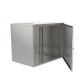 CERTECH 9RU 400mm Deep Stainless Steel Outdoor Wall Mount Cabinet, IP65 Rated