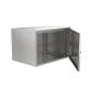 CERTECH 6RU 400mm Deep Stainless Steel Outdoor Wall Mount Cabinet, IP65 Rated