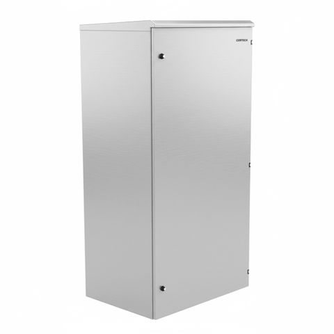CERTECH 24RU 400mm Deep Stainless Steel Outdoor Wall Mount Cabinet, IP65 Rated