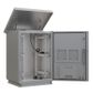 CERTECH 18RU 600mm Deep Outdoor Freestanding Cabinet. IP45 Rated, Grey