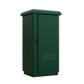 CERTECH 27RU 600mm Deep Outdoor Freestanding Cabinet. IP45 Rated, Forest Green