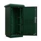 CERTECH 27RU 600mm Deep Outdoor Freestanding Cabinet. IP45 Rated, Forest Green