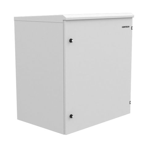 CERTECH 12RU 400mm Deep Outdoor Wall Mounted Rack. IP65 Rated