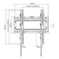 CERTECH 32-55" Tilt Wall Mount Bracket