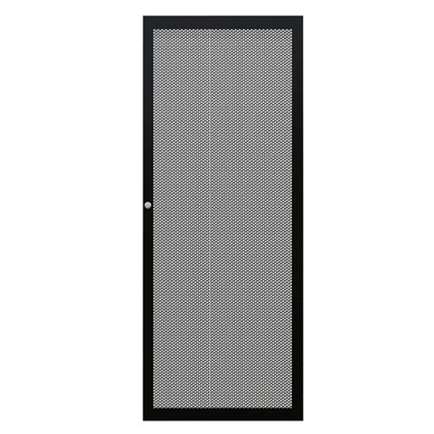 CERTECH Perforated Steel Door for 42RU 800mm Wide Premier Series Racks, w/ Small Round Lock