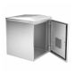 CERTECH 12RU 400mm Deep Stainless Steel Outdoor Wall Mount Cabinet, IP45 Rated