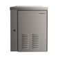 CERTECH 12RU 600mm Deep Stainless Steel Outdoor Wall Mount Cabinet, IP45 Rated