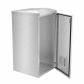 CERTECH 24RU 600mm Deep Stainless Steel Outdoor Wall Mount Cabinet, IP45 Rated
