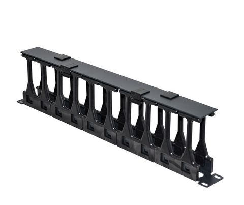 CERTECH 1RU High Density Cable Management Bar w/ Cover