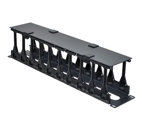 CERTECH 2RU High Density Cable Management Bar w/ Cover