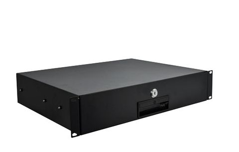 CERTECH 2RU Lockable Rackmount Drawer, 350mm Deep