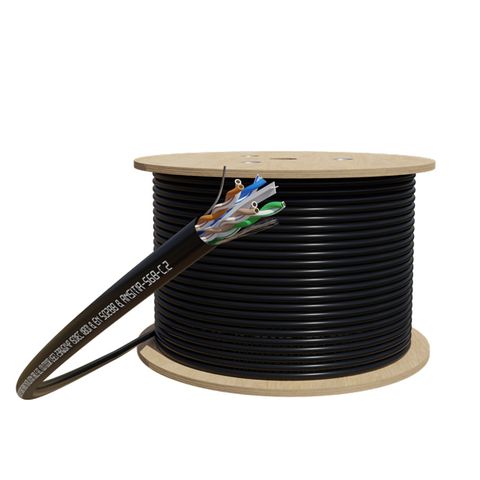 CERTECH 305M Cat6 U/UTP Solid Gel Filled (Underground) Cable