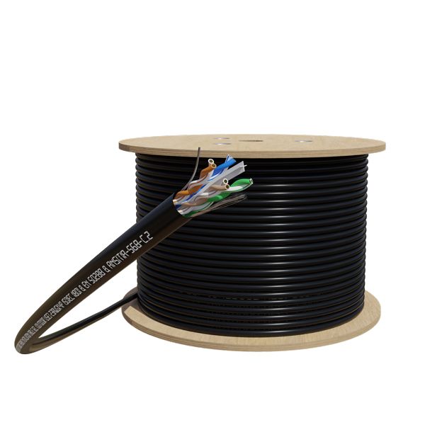 RJ45 U/UTP CAT6 outdoor network cable (CCA)