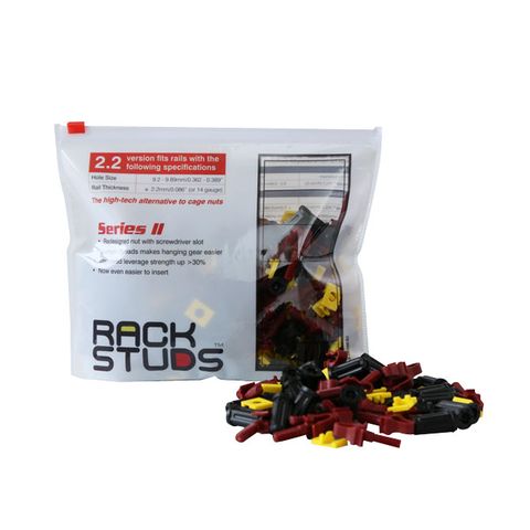 Rackstuds 100pc Pack, Maroon Studs