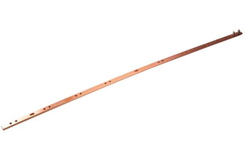 Vertical Copper Earth Bar, 45RU