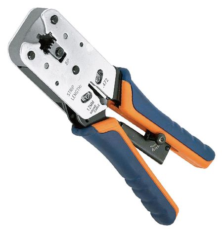 Hanlong RJ45 Modular Crimping Tool, with Ratchet