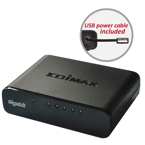 EDIMAX 5 Port Gigabit Desktop Switch