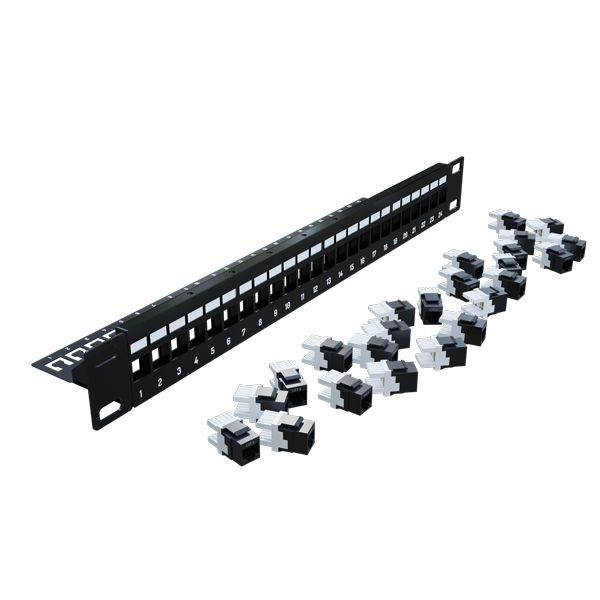 Cat6 modular on sale patch panel