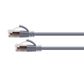 CERTECH Cat6A 34AWG S/FTP 10G RJ45 Patch Lead, Grey LSZH Jacket, 3m