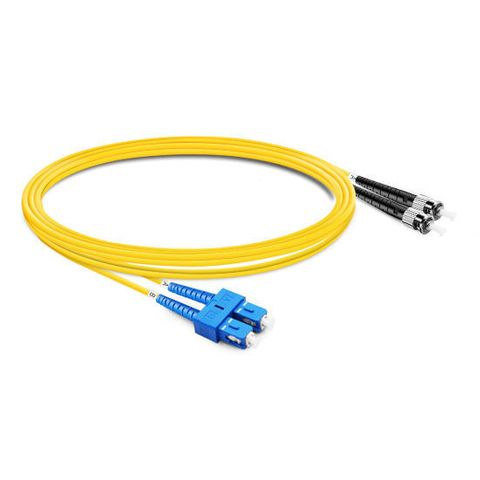 CERTECH SC-ST OS2 Duplex Fibre Patch Lead 5m