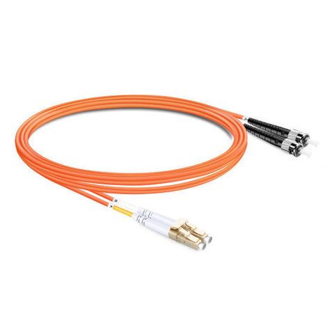 CERTECH LC-ST OM1 Duplex Fibre Patch Lead 15m