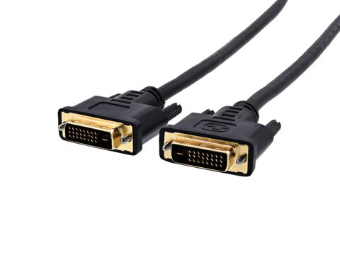 CERTECH 0.5m DVI-D Male to DVI-D Male Digital Dual Link (24+1) Cable