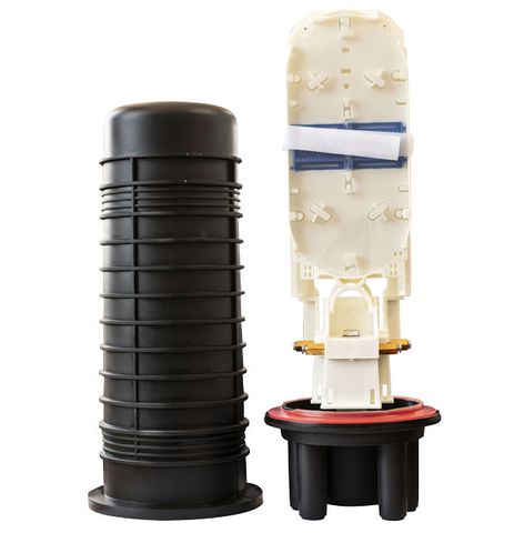 24 Core Fibre Dome Enclosure - IP68 Rated