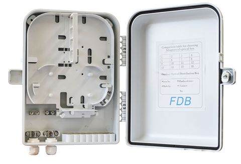 12 Core Fibre Outdoor Wall Enclosure, IP55 Rated