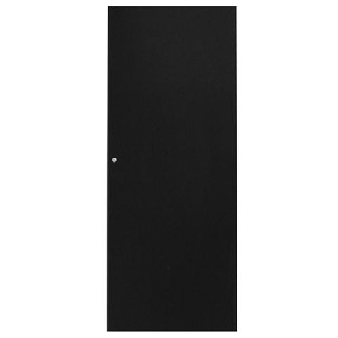 CERTECH Solid Steel Door for 42RU 800mm Wide Premier Series Racks, w/ Small Round Lock