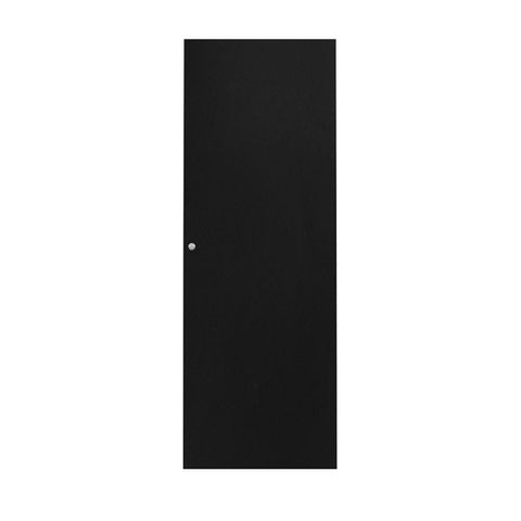 CERTECH Solid Steel Door for 27RU 600mm Wide Premier Series Racks, w/ Small Round Lock