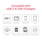 Unitek uHUB Q4 Advanced 4-in-1 USB-C Hub 10Gbps