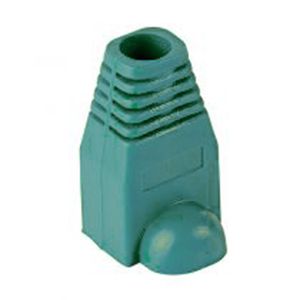 RJ45 Strain Relief Boot, Green - 10pc Pack