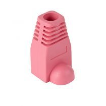 RJ45 Strain Relief Boot, Pink - 10pc Pack