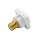 RCA-F Connector for Australian Style Wall Plates, Green