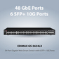 EDIMAX 48 Port Gigabit Managed Switch w/ 6 x 10GbE SFP+ Ports