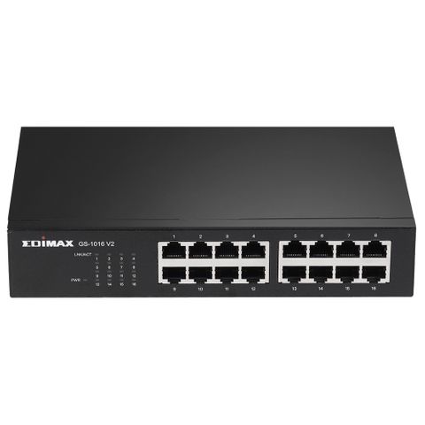 EDIMAX 16 Port Gigabit Switch - Desktop & Rackmount