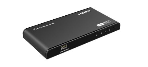 1 x 4 HDMI Splitter, 4K@60Hz
