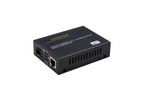 CTS Gigabit Managed Media Converter 10/100/1000Base-TX RJ45 to 1000Base-X SFP Slot