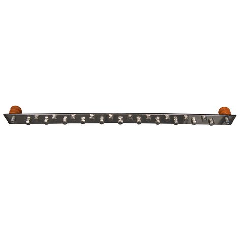 CERTECH 1RU Horizontal Copper Earth Bar