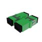 Fibre Adaptor, SC APC Simplex OS2 (Green) - Flangeless