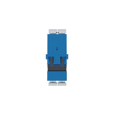 Fibre Adaptor, LC Duplex OS2 (Blue) - Flangeless