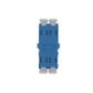 Fibre Adaptor, LC Duplex OS2 (Blue) - Flangeless