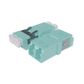 Fibre Adaptor, LC Duplex OM3/4 (Aqua) - Flangeless